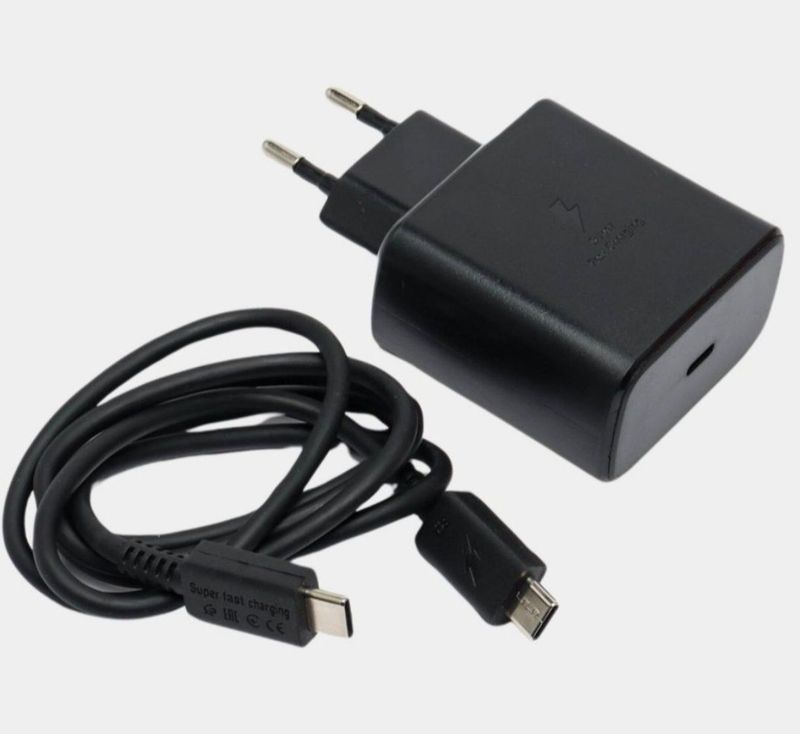 Оригинальный адаптер Samsung "Super Fast Charging" (45 В), Type-C Оригинальный адаптер Samsung "Super Fast Charging" (45 В), Type-C