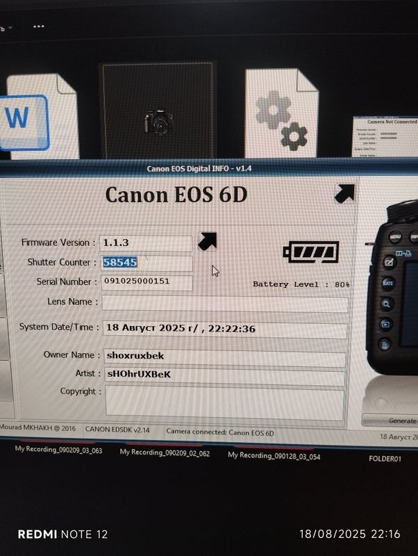 Conon eos 6d bodu sotiladi holadi yaqshi zor1ta batariya zariyatn Conon eos 6d bodu sotiladi holadi yaqshi zor1ta batariya zariyatn