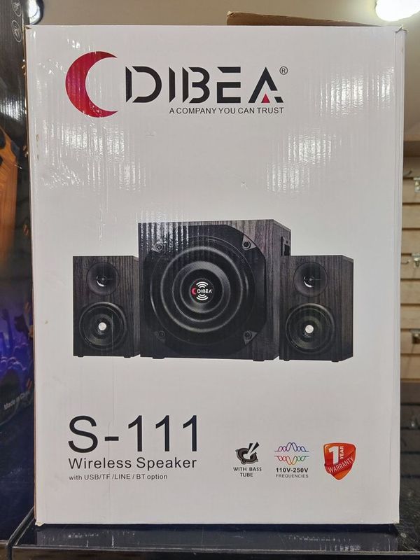БЕПУЛ Доставка, Янги Сифатли Bluetooth Сабвуфер Колонка Dibea S-111 БЕПУЛ Доставка, Янги Сифатли Bluetooth Сабвуфер Колонка Dibea S-111