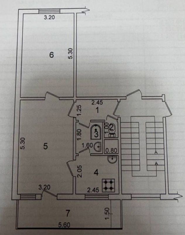 Юнусабад 13 - 2/4/4 54м²