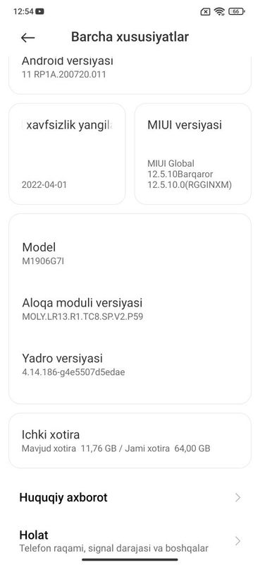 redmi nite 8 pro obmen bor