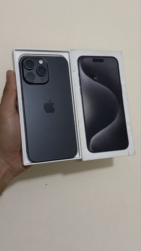 Iphone 15 pro max 256gb Black Iphone 15 pro max 256gb Black