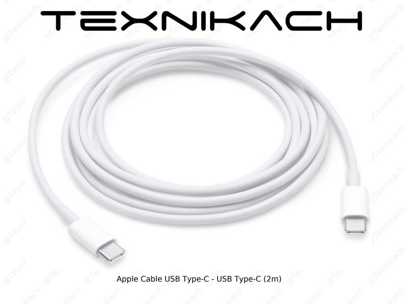 Yangi • Apple Cable USB Type-C - USB Type-C (2m) • Dastavka Yangi • Apple Cable USB Type-C - USB Type-C (2m) • Dastavka