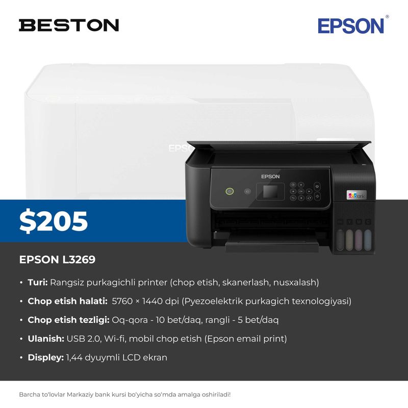 Printer Epson L3269 Printer Epson L3269