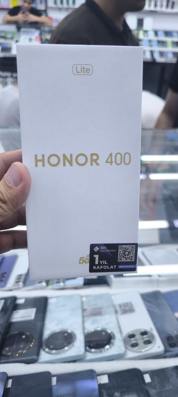 Honor 400 lite 8/256 qora yangi