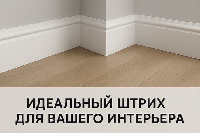 Плинтус из МДФ с LED подсветкой и без Плинтус из МДФ с LED подсветкой и без