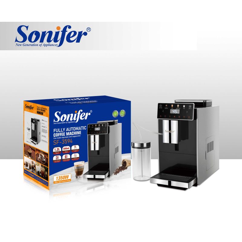 Кофемашина Sonifer SF-3594 полностью автоматическая кофеварка kv34
