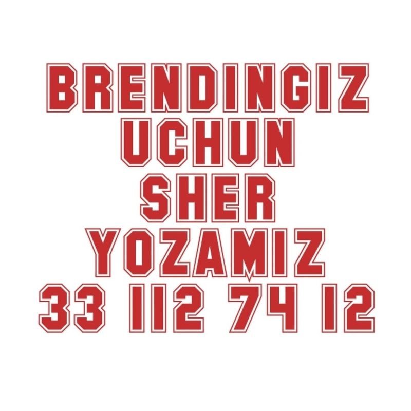 Brendingiz uchun sherli reklama