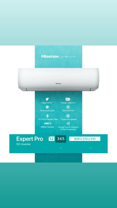 Кондиционер Hisense Supper DCInvertor 12/18/24
