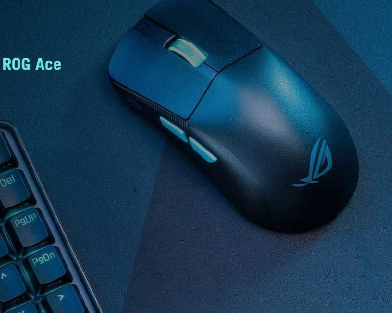 ASUS ROG Harpe Ace Aim Lab Edition (White) (black) gaming mouse ASUS ROG Harpe Ace Aim Lab Edition (White) (black) gaming mouse