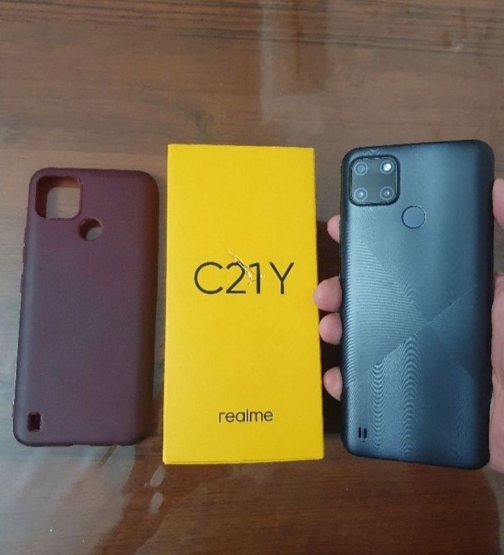 Srochna Sotiladi Realme C21Y 4/64Gb Orginal Karobka dakument Bor