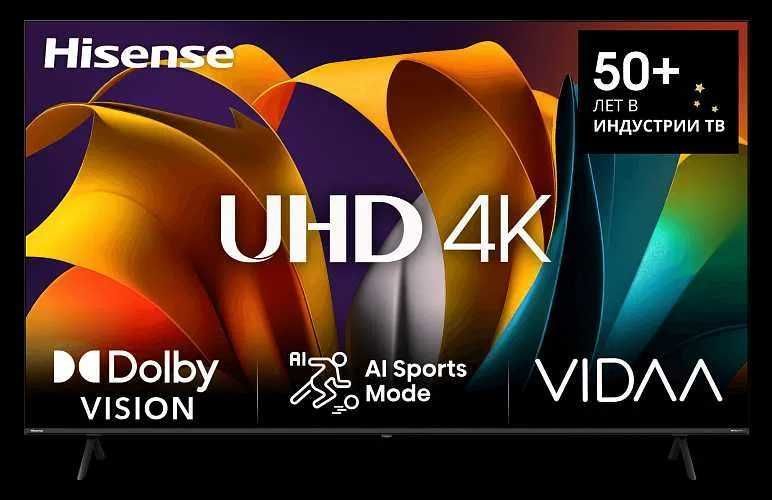 Телевизор "Hisense 85 диагональ" Crystal UHD 4k* + Бесплатная Доставка