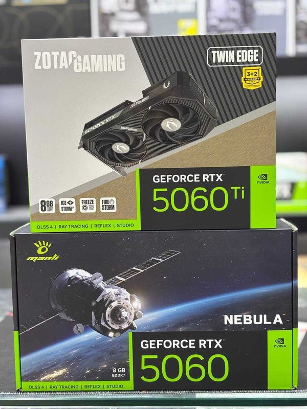 (Новый) Видеокарта Geforce RTX 5060, 5060Ti (Форма оплаты любая) (Новый) Видеокарта Geforce RTX 5060, 5060Ti (Форма оплаты любая)