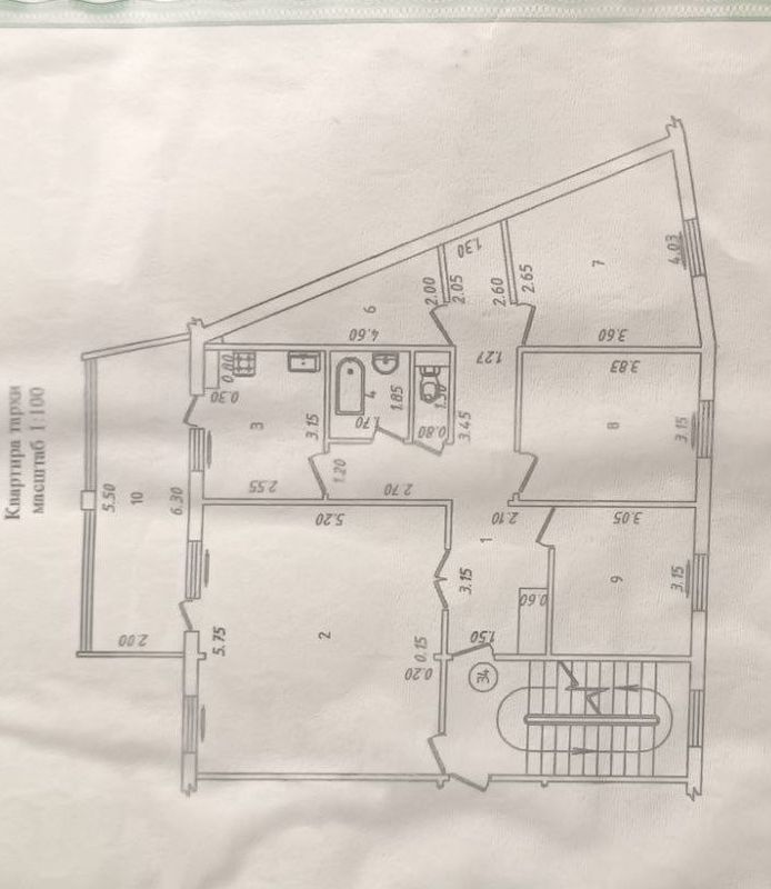 Юнусобод. 6/2/5. 124м². Можно в ипатеку Срочна продам. Z.