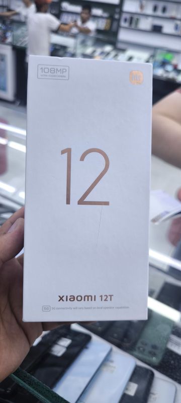 xiaomi 12t 8/128 koʻk yangi