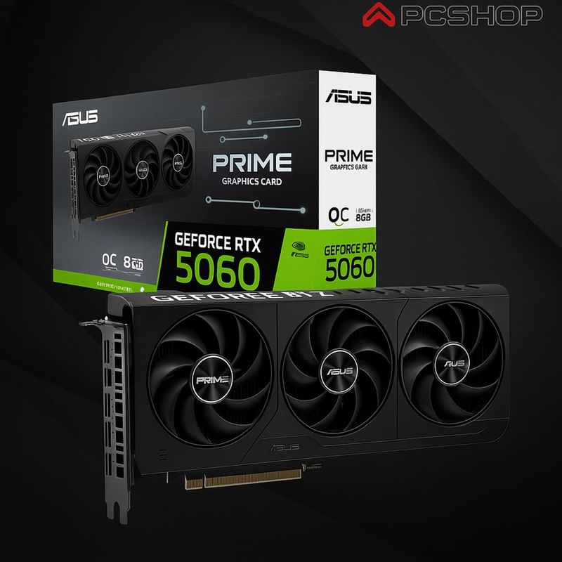 ASUS Prime GeForce RTX 5060 8GB ASUS Prime GeForce RTX 5060 8GB