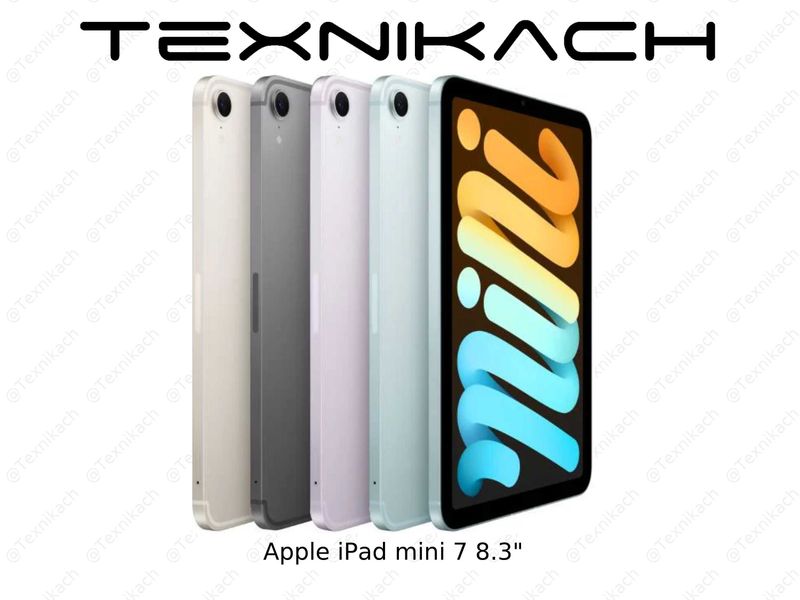Yangi • Apple iPad mini 7 8.3" • Dastavka Yangi • Apple iPad mini 7 8.3" • Dastavka