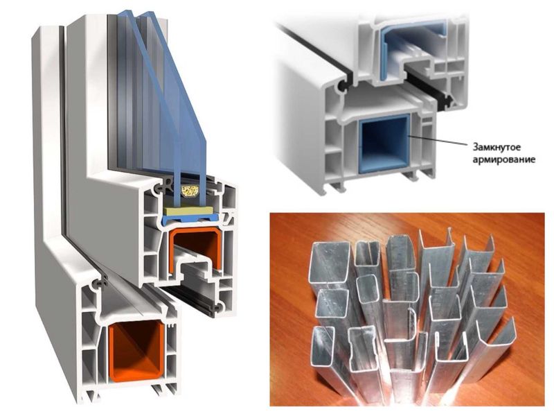 Оцинкованный профиль для армирования ПВХ окон и дверей