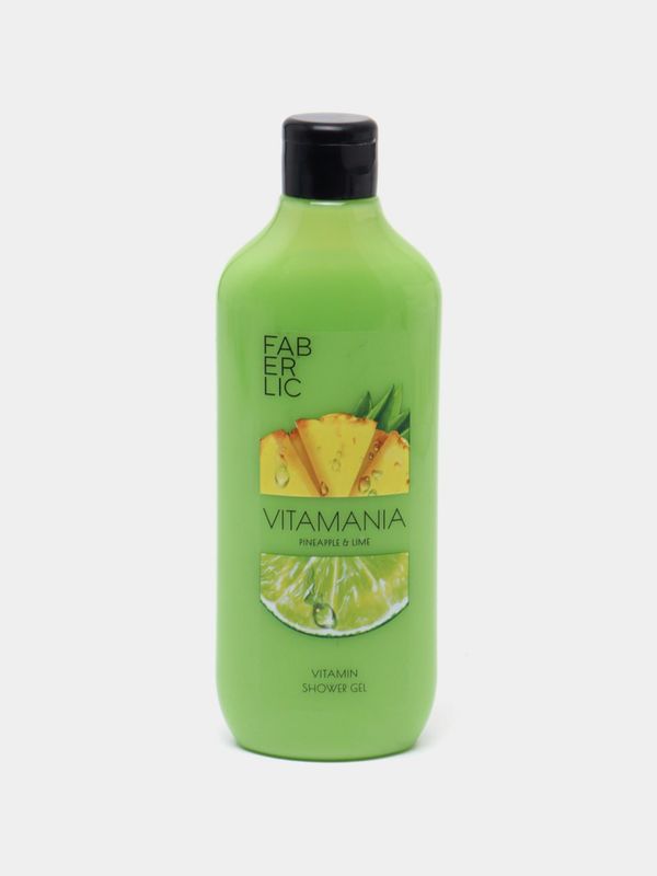 Гель для душа «Ананас и лайм» Vitamania Гель для душа «Ананас и лайм» Vitamania