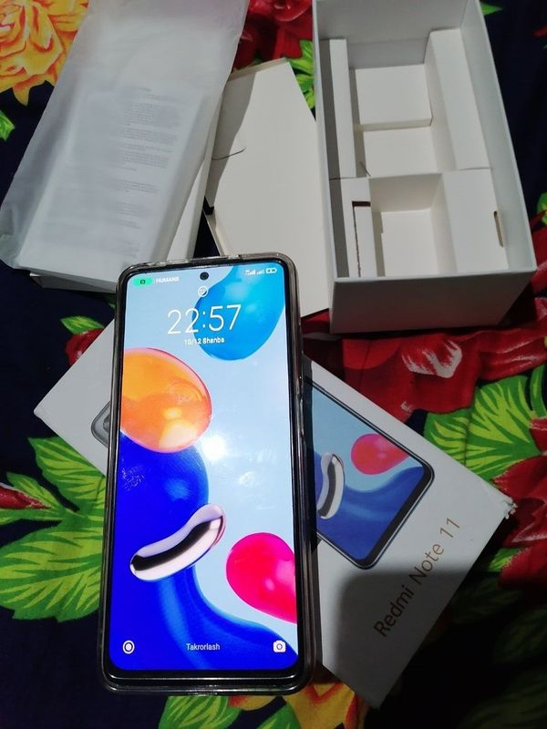 Redmi not11 Redmi Note 1 Xotira 6/128Gb Holati Ideal Rangi: blec Ka