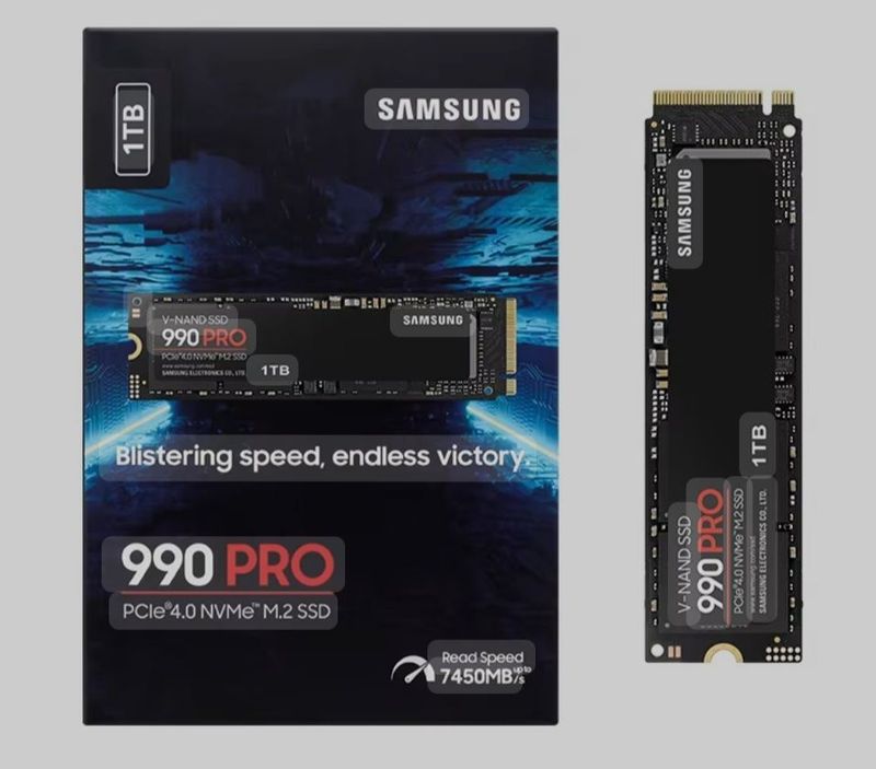 SSD Samsung 990 PRO М2 1Tb