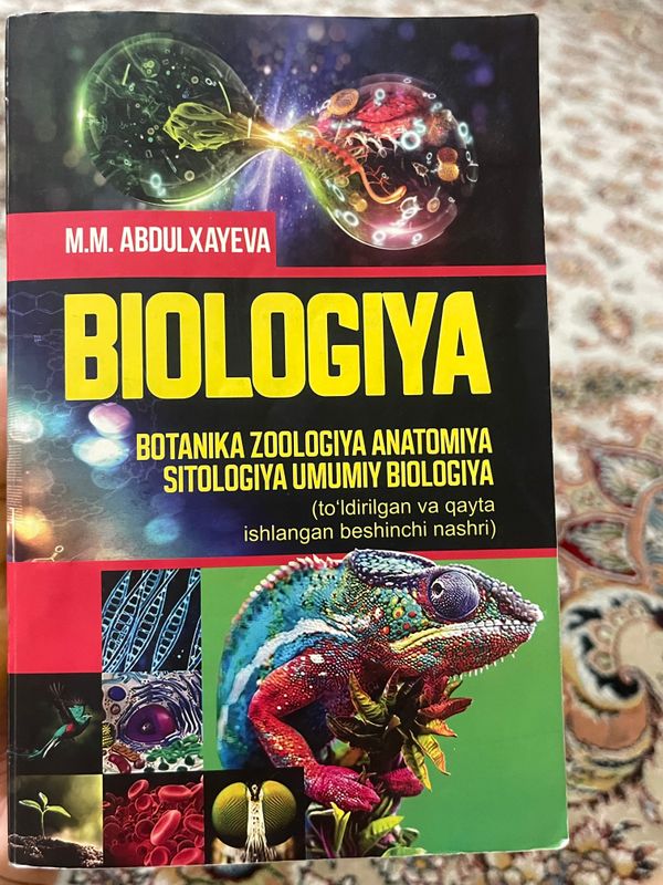 Biologiya kitob Biologiya kitob