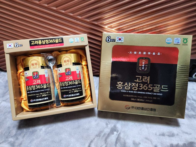 Koreya 6 yil RedJenshen Extract 365 Gold