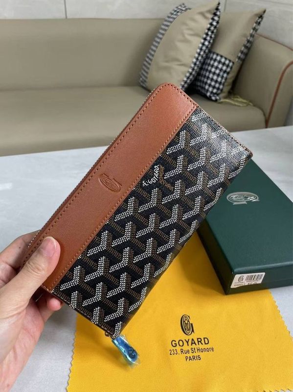 Премиальный кошелек от Goyard. Эстетика,Стиль.