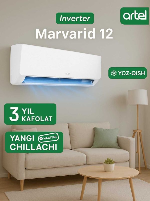 Konditsioner Artel MARVARID 12000 BTU Inverter Konditsioner Artel MARVARID 12000 BTU Inverter