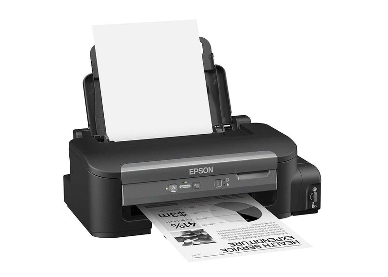 Epson M105 WIFI Printer oq qora chiqaradi kitob chiqarish mumkun