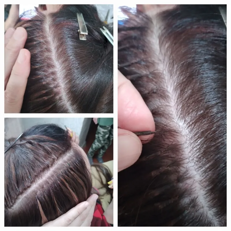 Микрокапсульное наращивание волос Микрокапсульное наращивание волос