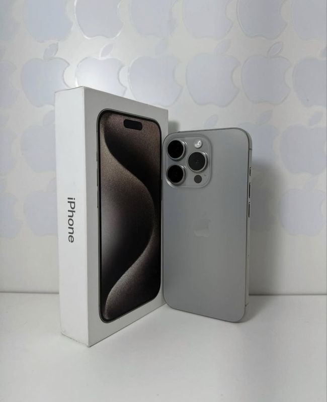 iPhone 15Pro Natural 128gb Sim Ideal 100% Radnoy full Komplekt !!! iPhone 15Pro Natural 128gb Sim Ideal 100% Radnoy full Komplekt !!!