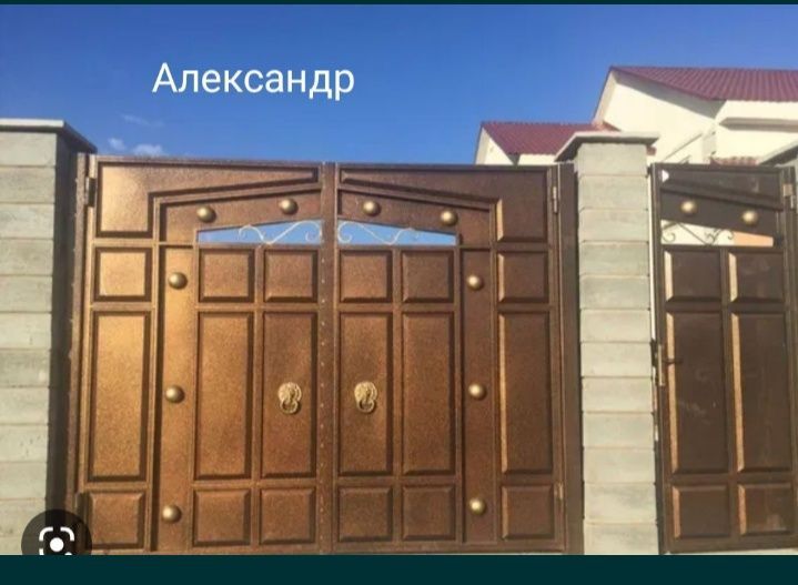 Покраска и ремонт ворот и дверей Покраска и ремонт ворот и дверей