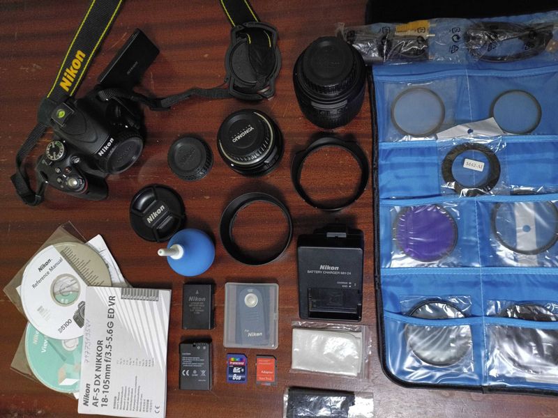 Nikon D5100 + 2 объектива и комплект