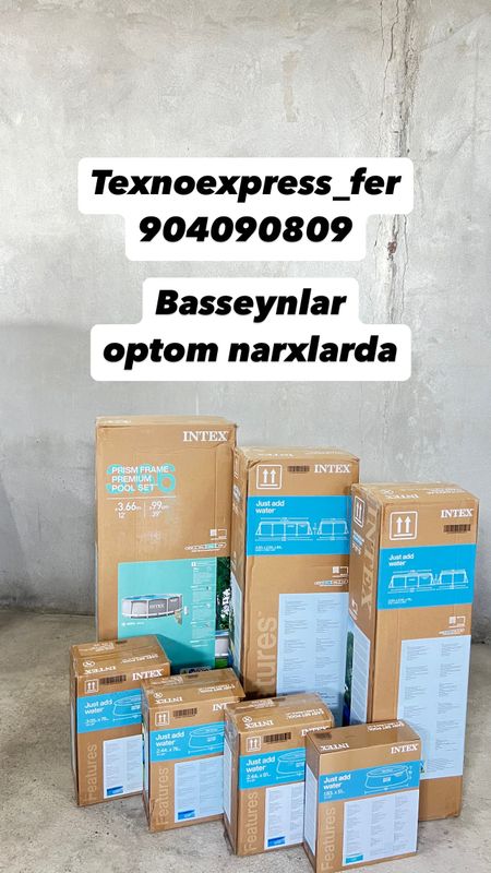 Intex baseynla optom narxlarda. Uzb boylab dostav Intex baseynla optom narxlarda. Uzb boylab dostav