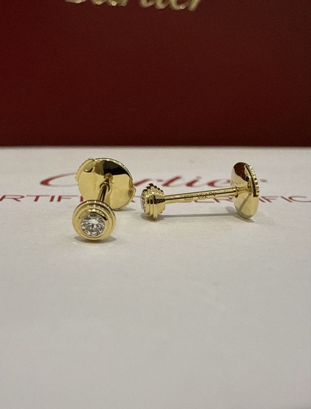 NEW Серьги Cartier d'Amour Mini Model B83012 NEW Серьги Cartier d'Amour Mini Model B83012