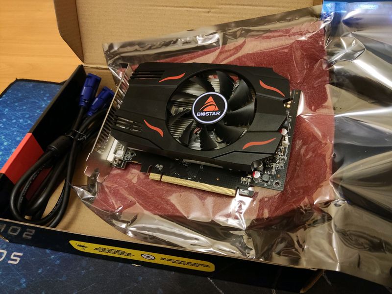 Бюджетная видеокарта RX 550 2GB Бюджетная видеокарта RX 550 2GB