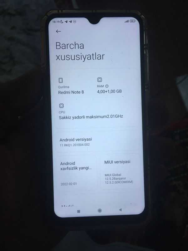 Redmi note 8 4/64 Redmi note 8 4/64