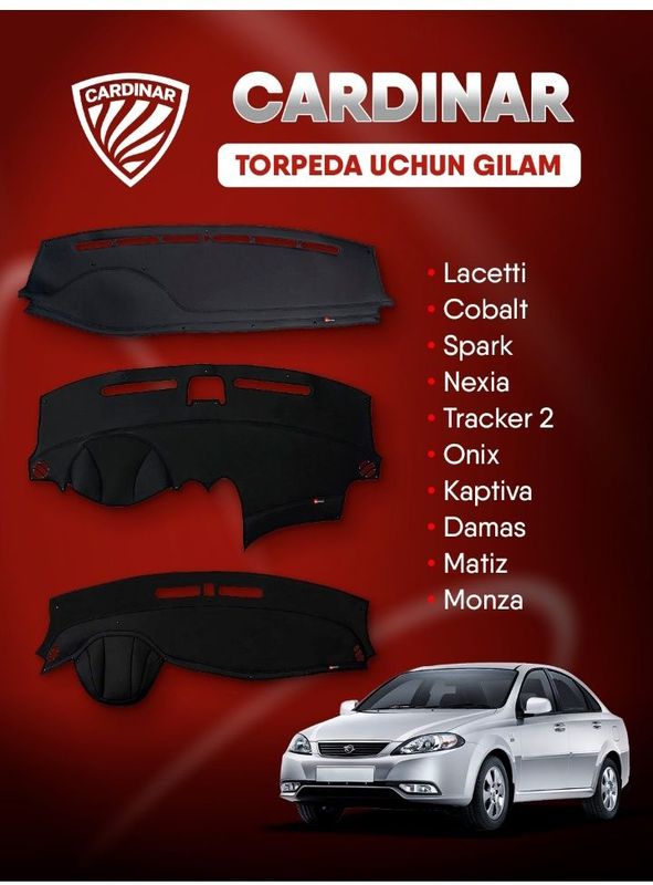 Spark avtomobiliga Torpeda va pol uchun Original toʻshamalar