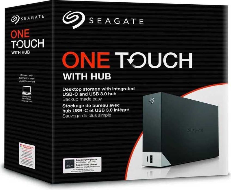 18 ТБ Внешний HDD Seagate One Touch Hub 18 ТБ Внешний HDD Seagate One Touch Hub