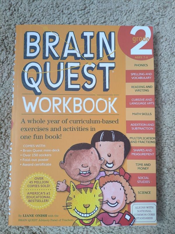 Brain Quest Workbook: Grade 2 Paperback