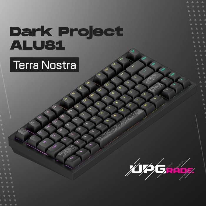Клавиатура Dark Project ALU81 Terra Nostra Black | Бесплатная Доставка