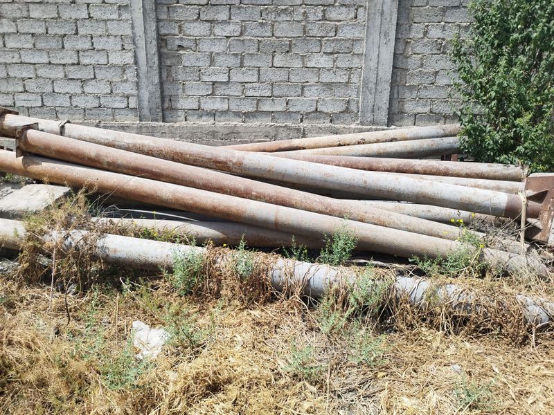 Труба д 219мм, толщина стенки 6мм, длина 520 см, количество 16 штук