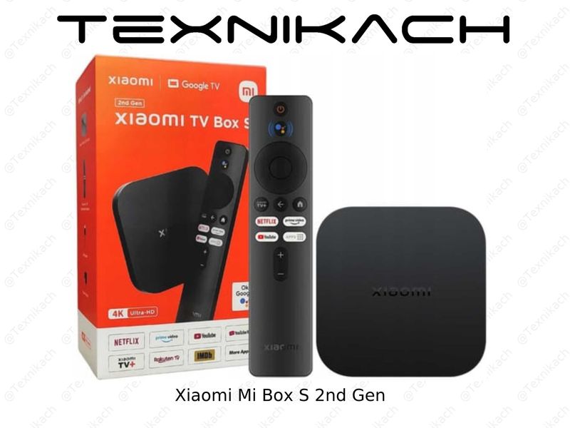 Yangi • Xiaomi TV Box S (2nd Gen) • Dastavka Yangi • Xiaomi TV Box S (2nd Gen) • Dastavka