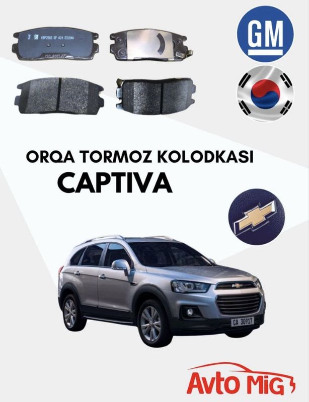 CAPTIVA GM orqa kalodkasi CAPTIVA GM orqa kalodkasi