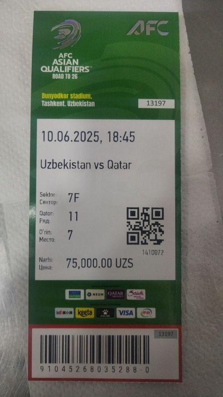 UZB va QATAR bilet UZB va QATAR bilet