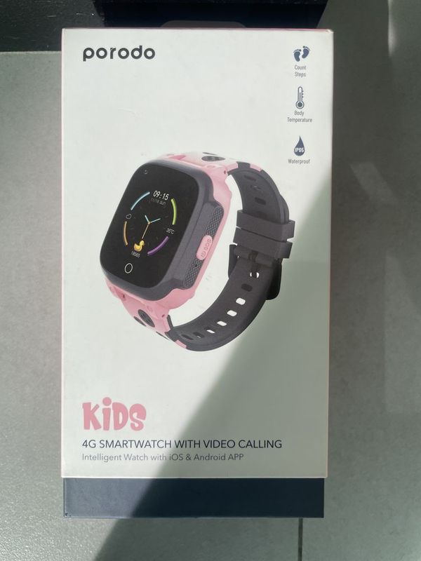 Porodo kids 4G smart watch with video calling Porodo kids 4G smart watch with video calling