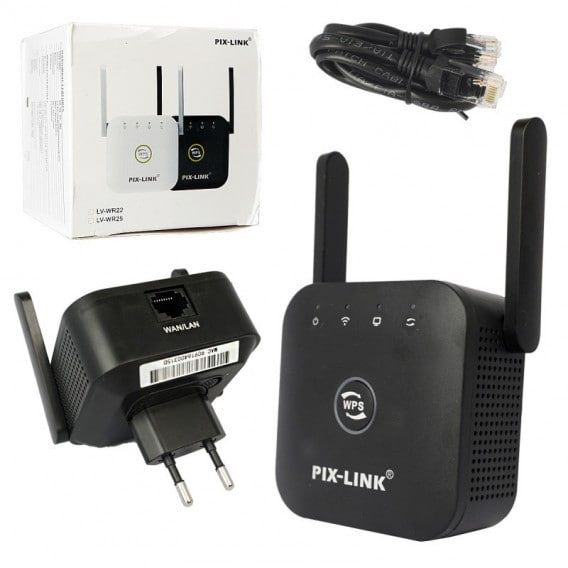 Усилитель сигнала Wi-Fi PIX LINK LV-WR25 Усилитель сигнала Wi-Fi PIX LINK LV-WR25