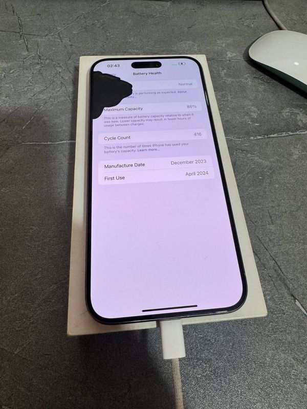 Iphone 15 pro max 256 gb holati rasmda Iphone 15 pro max 256 gb holati rasmda