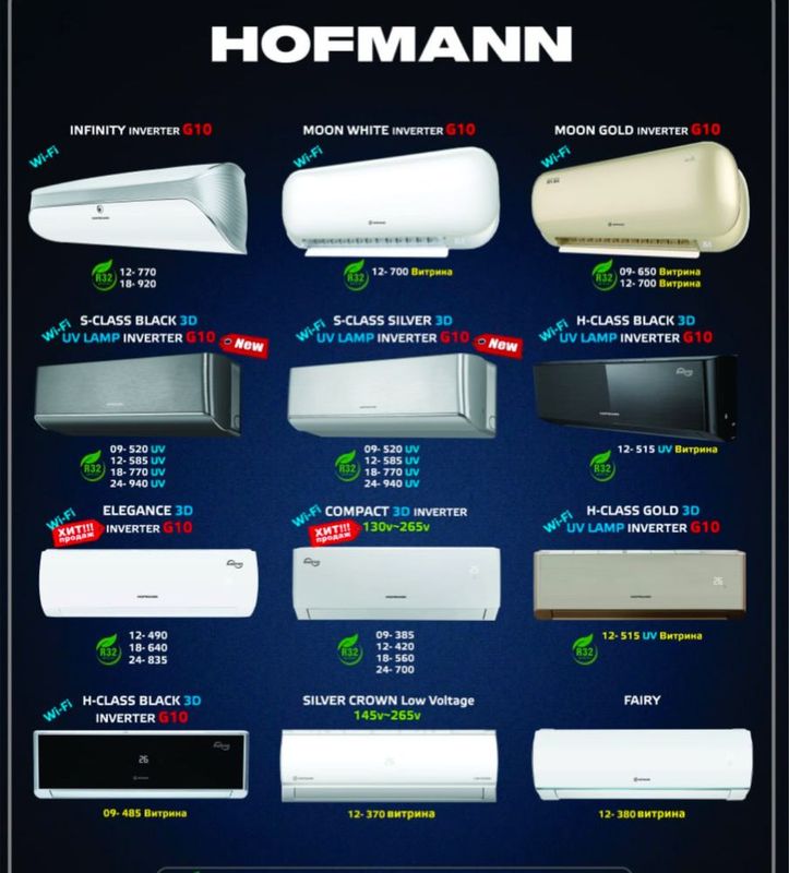 Кондиционер Hofman 18 инвертер Кондиционер Hofman 18 инвертер
